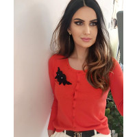 Sweter rozpinany S/M