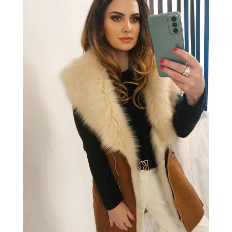 Kamizelka Zamszowa RIVER ISLAND