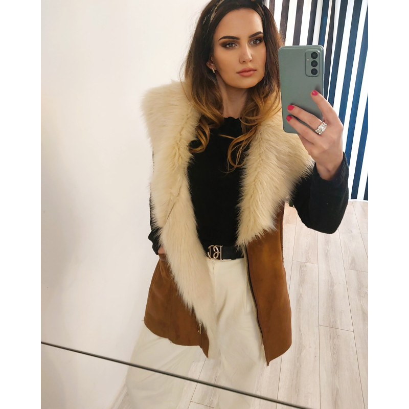 Kamizelka Zamszowa RIVER ISLAND