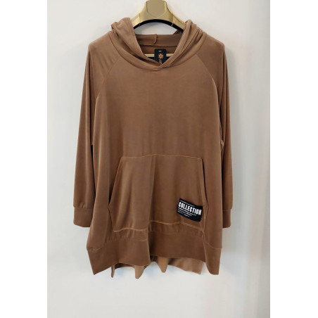 Tunika  Welurowa Oversize